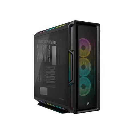Corsair | Tempered Glass Smart Case | iCUE 5000T RGB | Side window | Black | Mid-Tower | Power supply included No | ATX